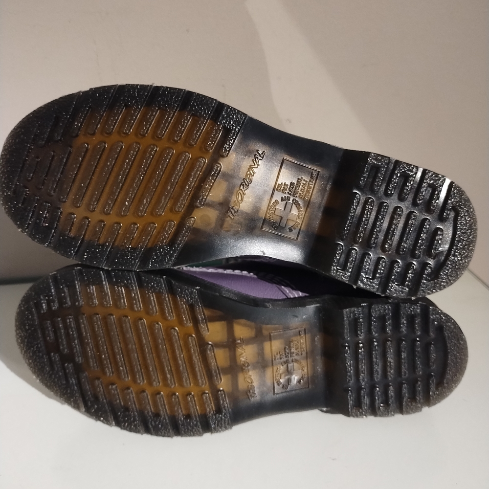 Dr. Martens 1460 Pascal Lavender Metallic Virginia Diva Boots - Picture 7 of 7
